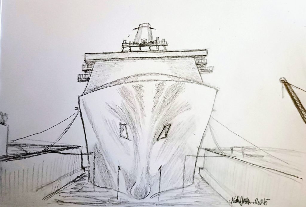 Sketch of the LPD 29 by Katja Haulmark.