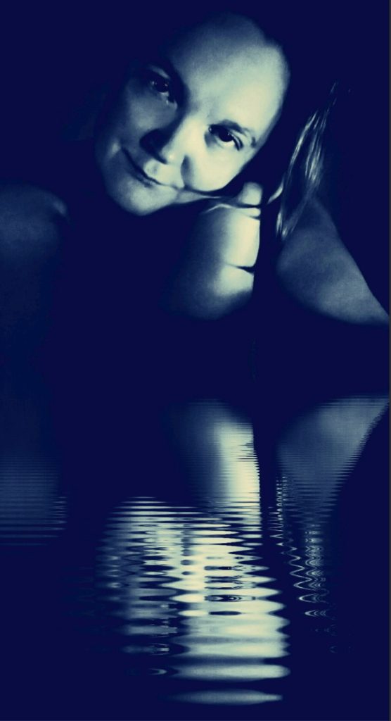 Self-portrait by Katja Haulmark